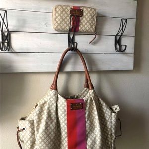 Kate Spade Diaper Bag and matching Wallet